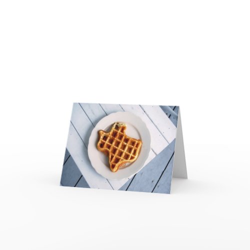 Texas Waffle Notecard card