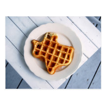 Texas Waffle Postcard