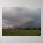 Texas weather rolling in poster