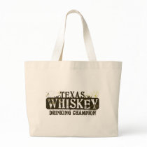 Texas Whiskey Drinking Champion bags