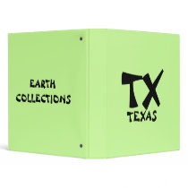 TEXASEARTH COLLECTIONS BINDERS