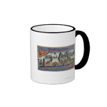 TexasGreetings From The Lone Star State Mugs
