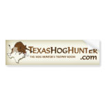 TexasHogHunter.com Bumper Sticker