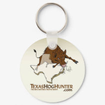 TexasHogHunter.com Key Chain keychains