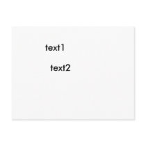 text1, text2 postcards by testbt text1, text2 postcards