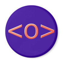 Text ASCII eye eye Magnet