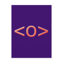 Text ASCII eye eye Post Cards