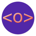Text ASCII eye eye stickers