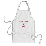 Text ASCII Gesicht face aprons
