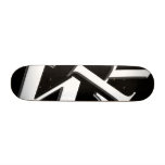 Text Defying Gravity Custom Skate Board