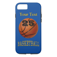 Text, Jersey Number, Colors iPhone Basketball Case