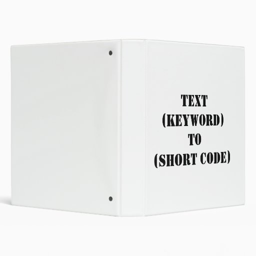 Short Binders, Custom Short 3 Ring Binder Designs