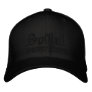 Text Logo FlexFit Hat Embroidered