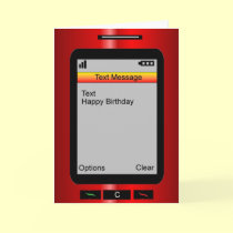 Text Message Happy Birthday cards