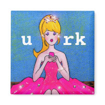 Text Message magnet by LadyDenise Text Message magnet