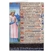 Text of the Magnificat with a portrait of Greeting Cards