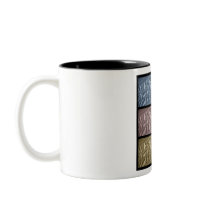Text On A Bottle mugs