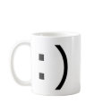 Text Smile (common) mugs by flyingdisc Text Smile (common) mugs