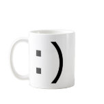 Text Smile (common) Coffee Mugs