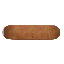 Text-ture Custom Skateboard