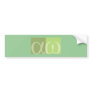 textArt alpha omega Bumper Stickers