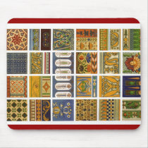 Textile Art - Vintage mousepads