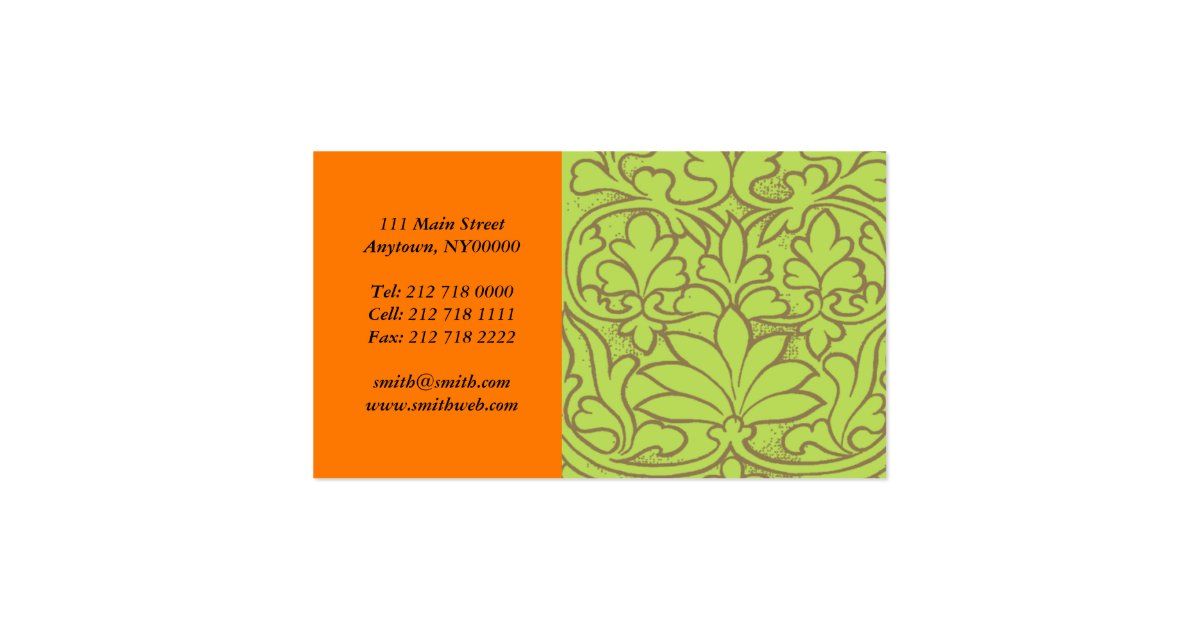 Textile Designer Business Card Zazzle