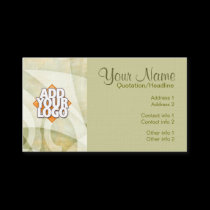 Textile Flow Business Card profile cards
