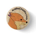Textile Fox Promo Pin v.2