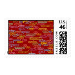 Texting Cloud Postage stamps