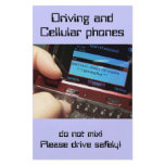 texting custom flyer