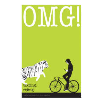 texting. riding. posters