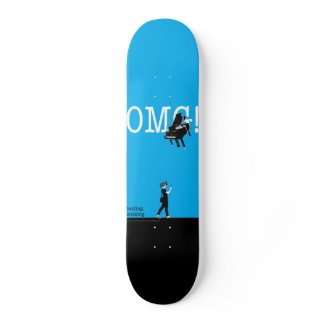 texting. walking. skateboard. skateboard