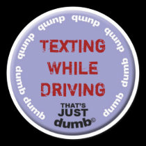 Texting While Driving stickers