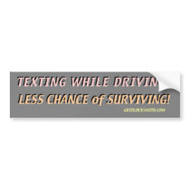 TextingWhileDriving? bumper stickers