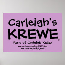 Texto del poster de Krewe de Carleigh