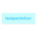 TEXTPECTATION Fun Flirty Card business cards by boomarketing TEXTPECTATION Fun Flirty Card business cards