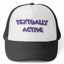 Textually Acitve hats