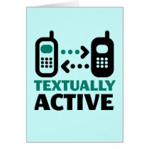 Textually Active cards