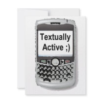 Textually Active invitations by lindabissett Textually Active invitations