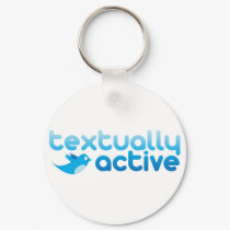 Textually Active on Twitter Texting Trendy keychains by BoogieMonst Textually Active on Twitter Texting Trendy keychains