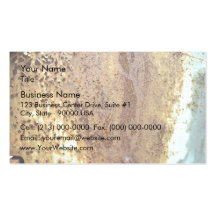 Texture of an rusty metal, painted in blue color business card templates