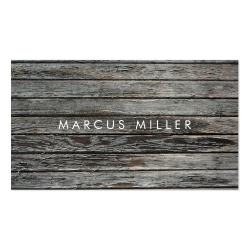 TEXTURE : WOOD | BUSINESS CARD (front side)
