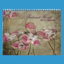 Textured Floral 2012 Calendar calendars
