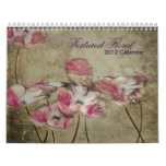 Textured Floral 2012 Calendar