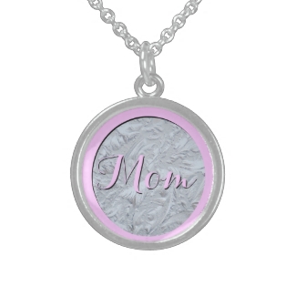 Textured Glass Pink MOM