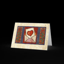 Textured Heart and Roses cards by jereeb Textured Heart and Roses cards