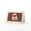 Textured Heart and Roses cards by jereeb Textured Heart and Roses cards