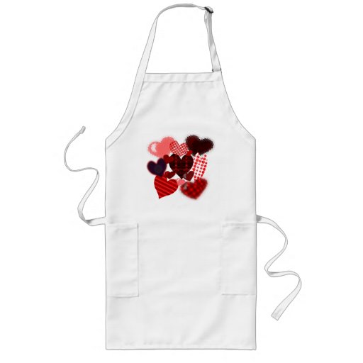 Textured Heart Collage Apron