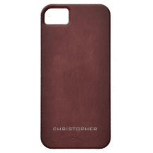 Textured Look with Upscale Manly Design iPhone 5 Cases